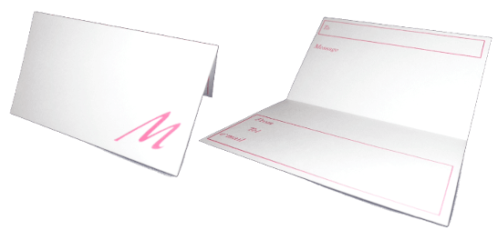 婚活パーティー用メッセージカード