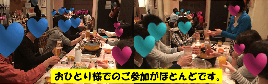 婚活パーティーの様子1